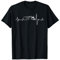 LKW Fahrer Herzschlag 18 Wheeler Sattelzugmaschine Geschenk T-Shirt