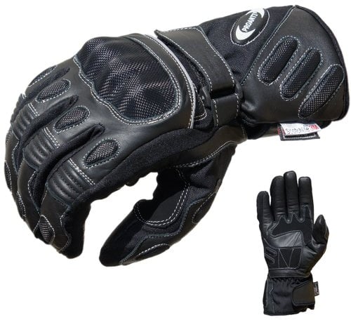 PROANTI Motorradhandschuhe Winter Regen Touring Motorrad Handschuhe (XXL)