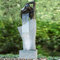 Gartenbrunnen Brunnen Zierbrunnen Zimmerbrunnen Springbrunnen Brunnen 230V Wasserfall Wasserspiel für Garten, Gartenteich, Terrasse