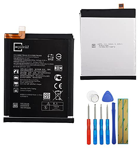 E-yiiviil Batterie de rechange LC-620 compatible avec Nokia 7.2/Nokia 6.2 TA-1181, TA-1196 avec outils