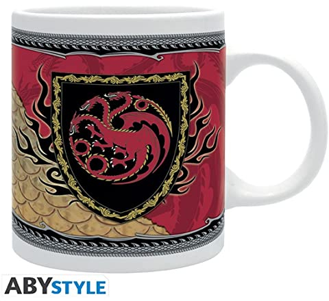 ABYstyle Juego de Tronos House of the Dragon - Targaryen Dragon Quest Unisex Taza multicolor cerámica