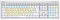 LogicKeyboard Dyslexie Keyboard ALBA FR (MAC)