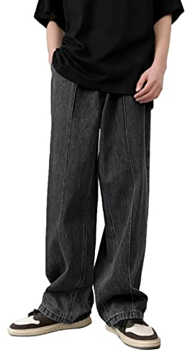 Generisch arbeitslatzhosen männer Winter Herren Jeans Straight Herren Jeans Straight Jogginghose Herren Jeans Straight Pants Lange Unterhosen Herren S 16.99