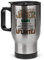 Tassendruck Edelstahl-Thermobecher selbst gestalten mit Name - Super Jäger mit Flinte - Coffee to Go Becher, Jäger Geschenke, Jagd Zubehör, Waidmannsheil | Personalisiertes Geschenk, 390 ml
