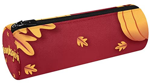 Sambal Poulet Tajine Served with Olives Pot Canvas Pen Case Coin Purse Cosmetic Makeup Bag for Student Stationery School Office Storage, Multi#08, 20x6.3cm/7.9x2.5in, Trousses à crayons