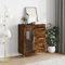 FENLAX Sideboard Kommode Wohnzimmer Sideboard Flur Komodenschrank Für Schlafzimmer Tahta Aparador Beistellschrank 69,5x34x90 cm Räuchereiche