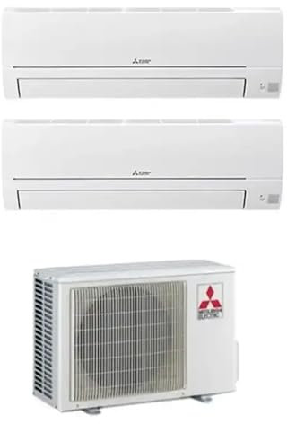 Climatizzatore Mitsubishi BT dual split 7000+7000 btu con inverter in R32 WI-FI incluso in A+++ MXZ-2F42VF3
