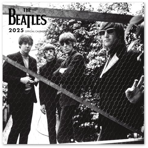 Kalender 2025 Wandkalender 2025 Grupo Erik The Beatles Kalender 2025 Familienplaner 2025 30 x 30 cm Jahreskalender Familienkalender 2025