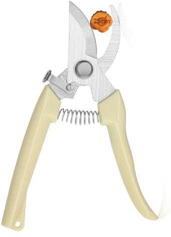 Gartenschere, Kann Schneiden Gartenpflanzen Blumen Und ÄSte,Mit Verriegelungsgriff Rutschfeste Schere, Rebschere Rosenschere