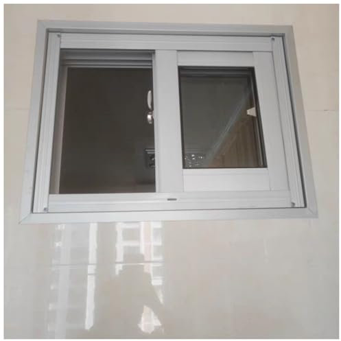 LXLZYXSF Ventana Correderas Baño/Ventanas para Casas Móviles, Ventanas Correderas Horizontales para Cobertizos Ventana De Gallinero Ventana del Travesaño del Sótano(WxH-49x29(124x74cm))
