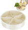 Rotating Serving Tray, Divided Snack Tray, Fondue Tray, Compartment Serving Dish With 5 Compartments For Snacks, Fondue Side Dishes And Vegetables