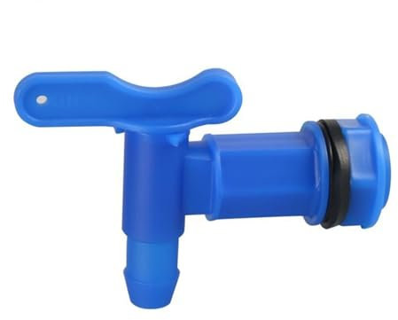 QIUYMGFG bierbrauset Brauen Fass Kunststoff Wasserhahn Ersatz Brau Ausrüstung Hausgemachte Keg Tap Adapter Bier Hause Brauen Werkzeuge Heimbrausystem(Blue)