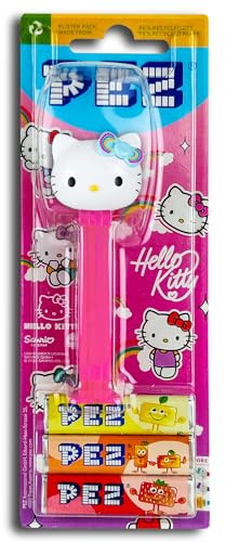 PEZ Spender Kitty pink mit 2 Päckchen fruchtigen Bonbons17 g