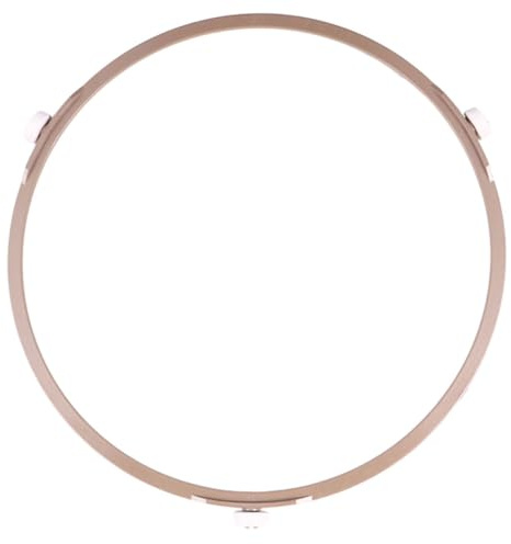 TOPPERFUN Microwave Turntable Ring Replacement Glass Tray Holder Roller Support 10-inch Diameter Sturdy Plastic Compatible Most Microwave Ovens for Repair and Replacement