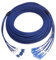 YGESZZAY Cavo in Fibra Ottica Armato, Fibra Ottica for Esterni, Cavo Patch monomodale Blu, LC UPC SC, 4/6/8 Core, Ftth, 10 m, 20 m, 30 m, 40 m, 50 m(6-Core 6LC-6LC 10m)
