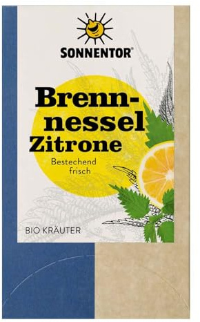 Sonnentor Brennnessel Zitrone, TB, 21,6g