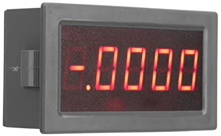 Cocoarm LED Digital Ammeter ABS DC Current Meter 5V 0 to 200uA 0.56in Red Display 0.1 Percent Accuracy Reverse Connection Protection for Car Boat Electric Bike Test Equipment