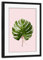 artboxONE Poster mit Rahmen schwarz 30x20 cm Monstera Lady von Jonas Loose - gerahmtes Poster