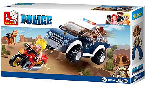 Sluban POLITIE Jeep M38 – B0650
