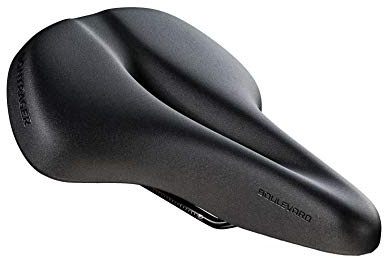 Bontrager Boulevard Trekking Fahrrad Sattel schwarz schwarz