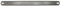 TOPEX Sägeblätter für Metall 300 x 25 mm, Bügelsägeblatt beiderseitig, 24 Zahnanzahl pro Zoll, Set 5 St. Metallsägeblatt, gehärtete Zähne, Schneidefläche auf beiden Seiten, hochwertige Federstahl
