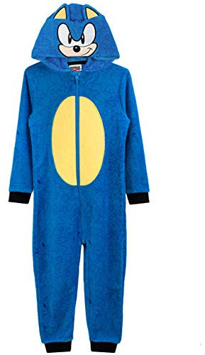 Sonic The Igeljeesie Kids Boys Pyjamas in einem PJS 9-10 Jahre