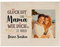 Herz & Heim® Muttertagsgeschenk Holzbild mit eigenen Foto - Glück ist eine Mama wie Dich zu haben