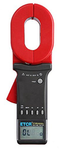 Multifunction Clamp Earth Resistance Meter Leakage Current Measurement of 20A,Resistance Measurement Range 0.01-1200Ω ETCR2000C +
