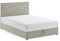 Atlantic Home Collection Stauraumbett Benita, mit Taschenfederkern 140 x 200 cm Creme