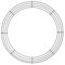 A1 Craft 20 Inch Green Raised Wire Wreath Frame for Christmas Decoration And Funeral Floral Wreath (Single)