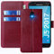 FMPCUON Hülle für Samsung Galaxy J5 2017 /J530 Handyhülle [Standfunktion] [Kartenfach] [Magnetverschluss] Tasche Flip Case Schutzhülle lederhülle klapphülle für Samsung Galaxy J5 2017 /J530 Rot