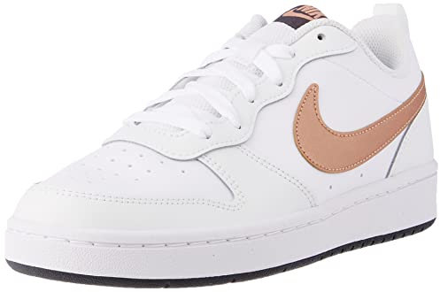 Nike Garçon Unisex Kinder Court Borough Low 2 Baskets, White MTLC Red Bronze Summit White, 29.5 EU