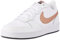 Nike Garçon Unisex Kinder Court Borough Low 2 Baskets, White MTLC Red Bronze Summit White, 29.5 EU