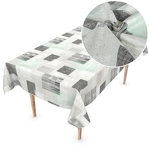Wachstuchtischdecke Wachstischdecke Meterware Wachstuch abwaschbare Tischdecke PVC frei 120 x 137cm Schnittkante Josefine