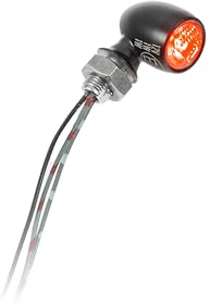 Kellermann Atto LED Mini Rücklicht mit Bremslicht schwarz getönt