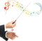 Baguette de chef d'orchestre avec poignée en bois pour chef de symphonie, chef de chorale, accessoires de chef d'orchestre