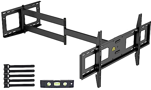 FORGING MOUNT Soporte de TV de Pared Giratorio con Brazo Largo Inclinable, 1090mm, para Televisiones de 50-90 Pulgadas Planas y Curvas, Carga 50kg, Máx VESA 800x400mm