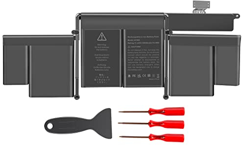 PASUKTER A1502 A1582 Laptop Akku Ersatzbatterie für MacBook Pro 13 Zoll Retina (Anfang 2015, Mitte 2014, Ende 2013) A1493 11.42V 74.9Wh Batterien Kompatibel mit MJLU2LL/A,MF839LL/A,MF841LL/A MGX92LL/A