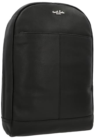 Larisa Rucksack Cityrucksack Lederrucksack Damen Herren Leder Schwarz