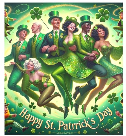 Saint Patrick Day Geschirrspüler Aufkleber Abdeckung Waschmaschine Deko Abdeckung Edelstahl Aufkleber