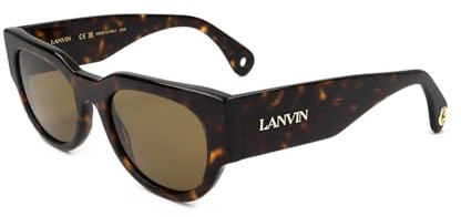 Lanvin Unisex LNV670S Sunglasses, 234 Dark Tortoise, 51
