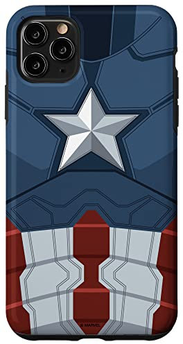 Marvel Captain America Steve Rogers Uniform Case for iPhone 11 Pro Max