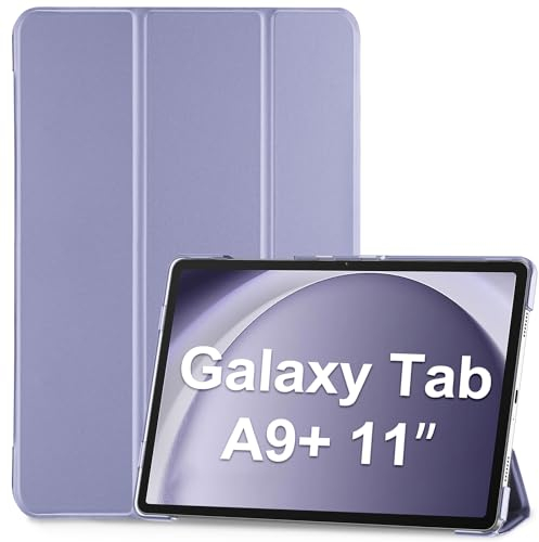 ProCase Cover per Samsung Galaxy Tab A9 Plus 11 Pollici 2023, Custodia Galaxy Tab A9+ [SM-X210/X215/X216/X218], Smart Cover per Galaxy Tab A9+ Ultra Sottile Leggero -Viola Chiaro
