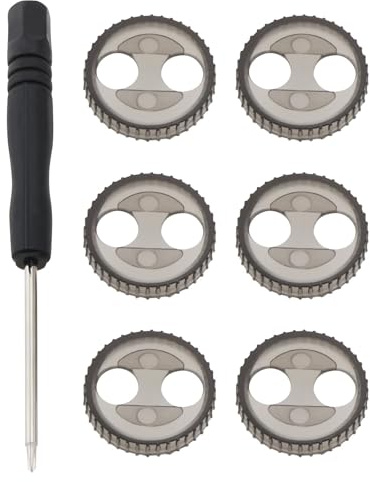 SG Store Staubschutz für Drohnen, Spiralblatt, Motor-Staubschutz mit Schraubendreher, Drohnen-Schutzhülle, Zubehör, kompatibel mit DJI Mini 3 Pro, Grau, 6 Stück