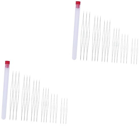 DIYEAH 36stücke Teiliges Bead Threader Set Mit Nähnadeln Und Aufbewahrungsflasche Schmuckherstellung Für Kreative Handarbeiten Verschiedene Und Langlebiges