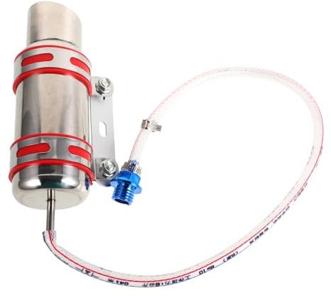 NIYANGLE Enfriador De Aceite Radiador Para Radiador Resistente Enfriamiento De Aceite Del Motor De Motocicleta Kit De Enfriamiento De Aceite Del Motor Acero Inoxidable Silver