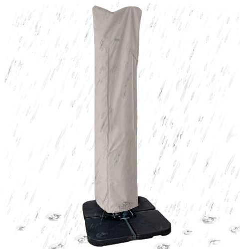 Cubierta Para Sombrilla Para Exteriores - Cubierta Impermeable Para Sombrilla Anti-UV, Sombrillas Para Patio | Cubiertas De Paraguas De Poste Recto Y Voladizo Curvo De Alta Resistencia, Protección Res