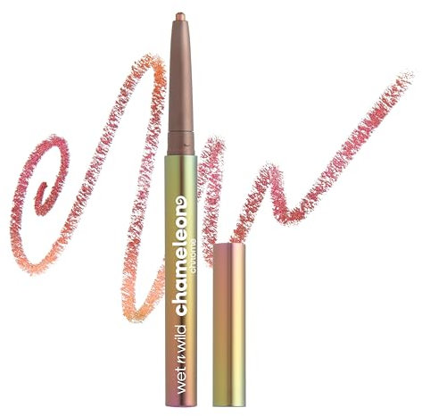 Wet n Wild Chameleon Chrome Eyeliner, Wasserfest und Einziehbar, Lichtreflektierende Pigmente für eine Dynamische Farbveränderung, Wischfest, 18 Stunden Haltbarkeit, Cosmic Seeker