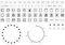 2-Pack Cooker Stickers Marking knob Symbols,Oven Temp Temperature Number dial Panel Stickers replacemen for Rubbed Off Labels on ovens (Black Print on Clear)