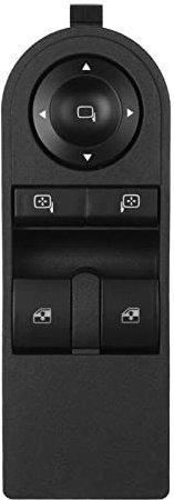 Interruptor ventana eléctrica Interruptor de elevalunas eléctrico para Opel para Astra H 2005-2010 para Opel para Zafira B para Vauxhall para Astra 13228879 13228877 Botón del interruptor de control d